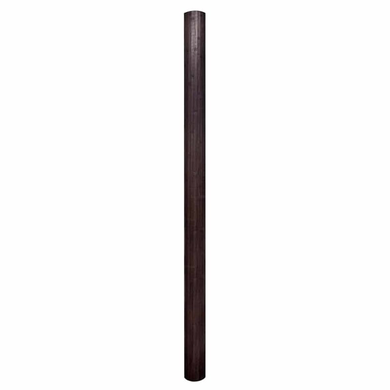 vidaXL Room Divider Bamboo in Dark Brown