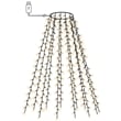 vidaXL PVC Standard Water Resistant Tree Light in Green