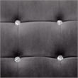 Vidaxl 2-Seater Loveseat in Dark Grey Polyester