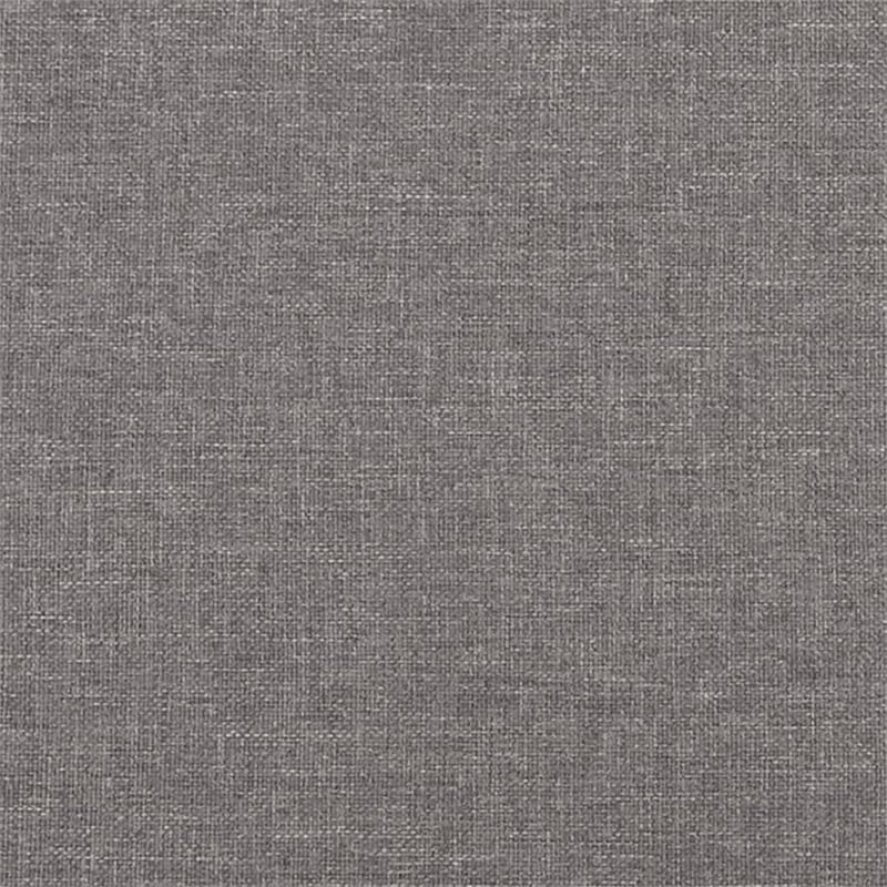 Vidaxl Single Sofa Chair with Footstool in Light Grey