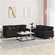 Vidaxl Sofa Set in Black