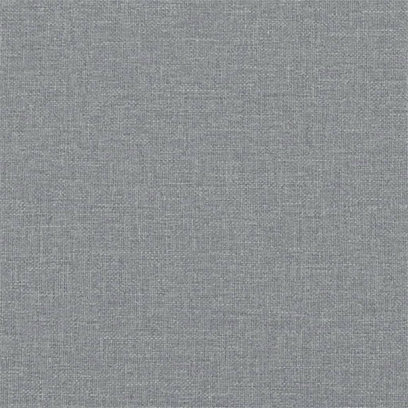 Vidaxl 3-Seater Sofa with Footstool in Light Grey