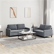 Vidaxl 2-Seater Loveseat in Dark Grey Velvet