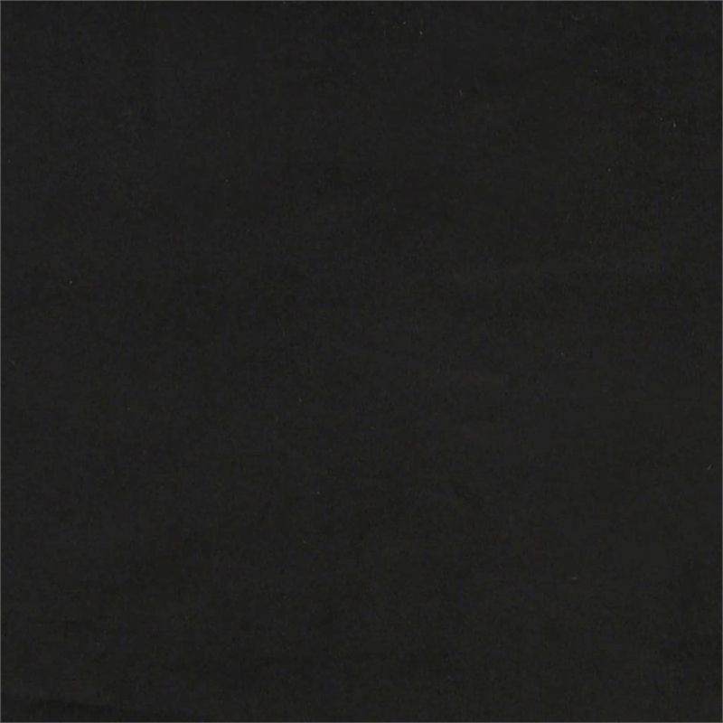 Vidaxl Metal Sofa Set in Black Polyester Velvet