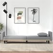 Vidaxl Sofa Bed in Light Gray
