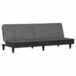 Vidaxl Sleeper Sofa Bed in Dark Gray
