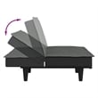 Vidaxl Sleeper Sofa Bed in Dark Gray
