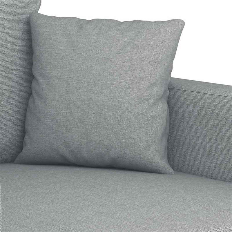 Vidaxl 3-Seater Sofa in Light Gray