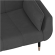 Vidaxl Sofa Bed in Dark Grey Polyester