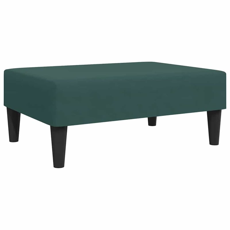 Vidaxl 2-Seater Sofa Bed in Dark Green Polyester Velvet