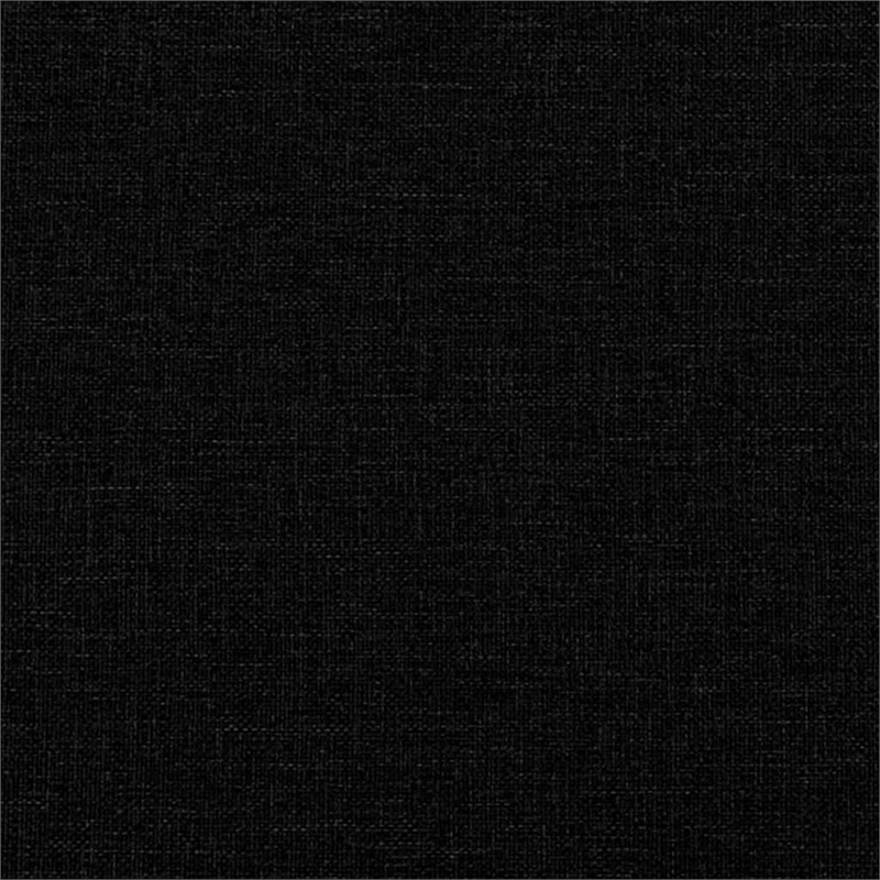 Vidaxl Standard Sofa Bed in Black Fabric