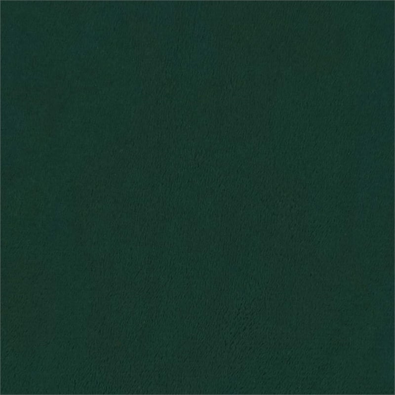 Vidaxl 2-Seater Sofa Bed in Dark Green Polyester Velvet