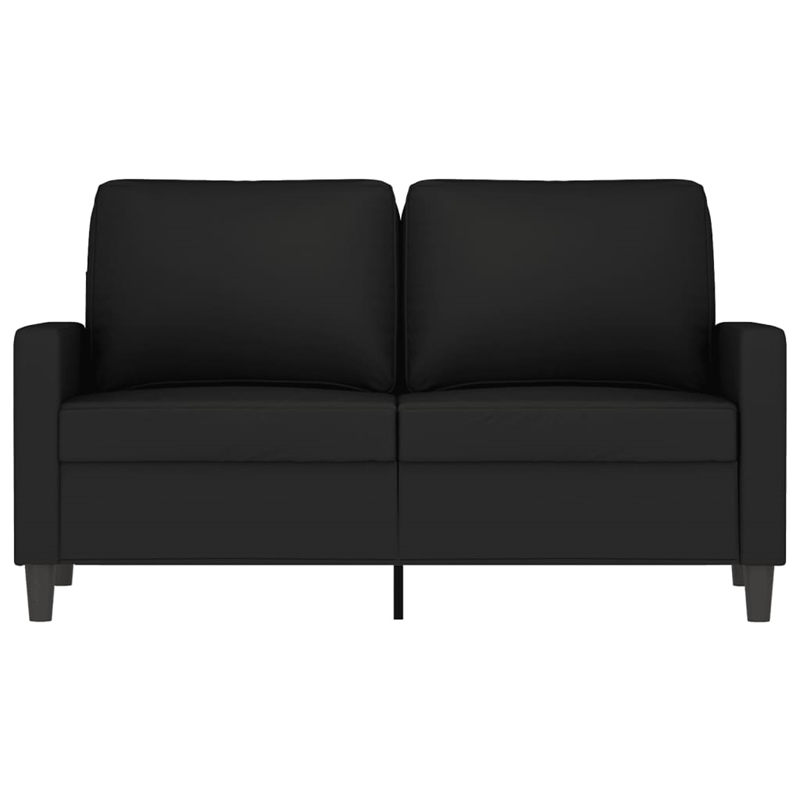 Vidaxl Metal 2-Seater Sofa in Black Velvet