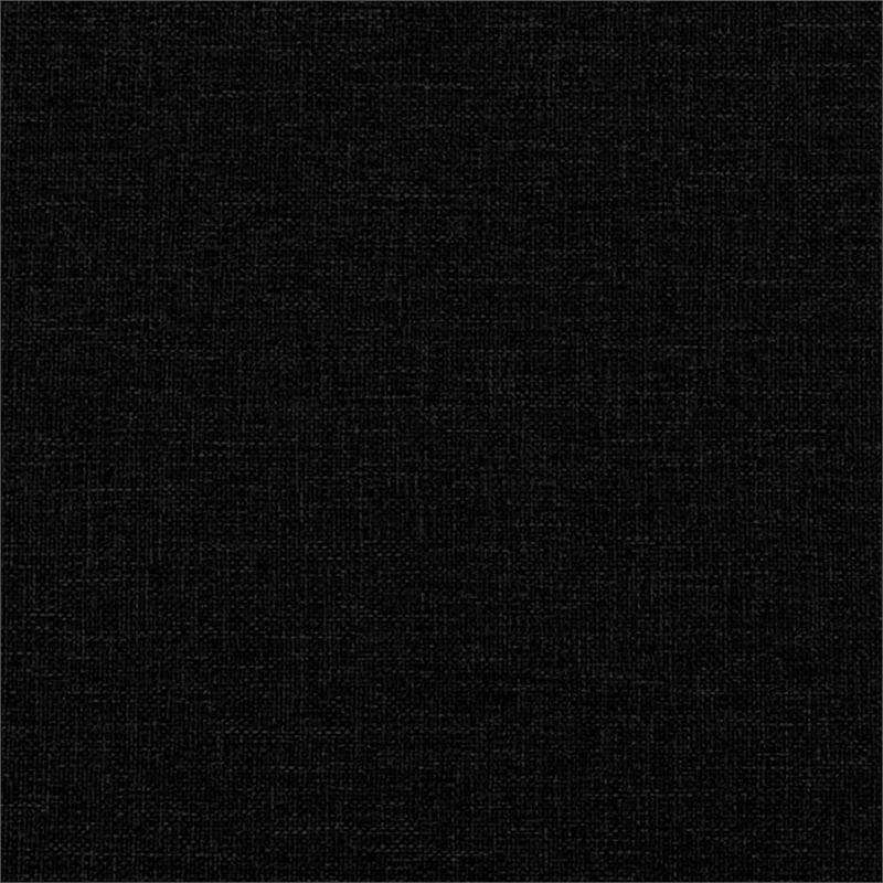 Vidaxl Sofa Bed in Black Polyester Fabric