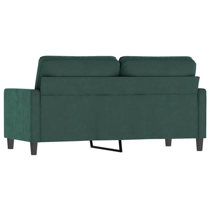 Vidaxl 2-Seater Sofa in Dark Green