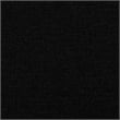 Vidaxl Metal 3-Seater Sofa in Black Polyester Fabric