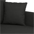 Vidaxl Single Sofa Chair in Black Polyester