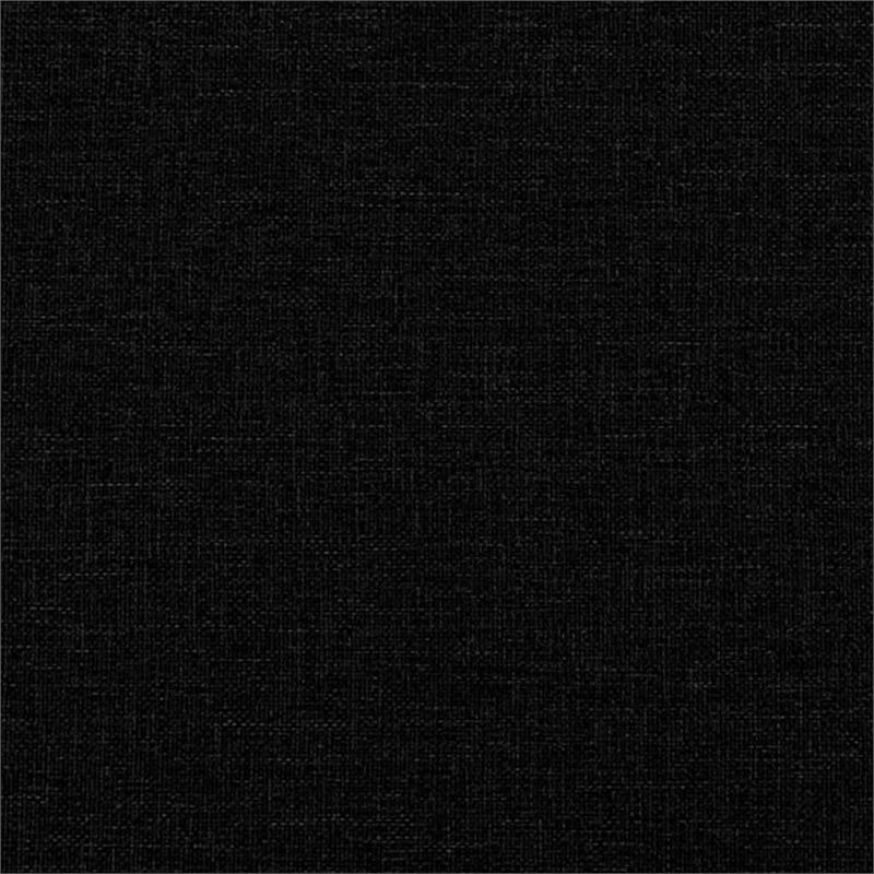 Vidaxl 3-Seater Sofa in Black Fabric
