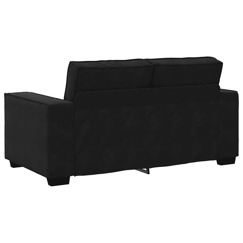 Vidaxl 2-Seater Sofa in Black