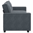 Vidaxl 3-Seater Sofa in Dark Grey Velvet