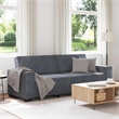 Vidaxl 3-Seater Sofa in Dark Grey Velvet