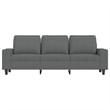 Vidaxl 3-Seater Sofa in Dark Grey Fabric