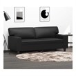 Vidaxl 2-Seater Sofa in Black Faux Leather