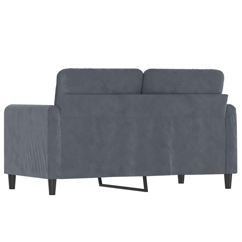 Vidaxl 2-Seater Sofa in Dark Gray