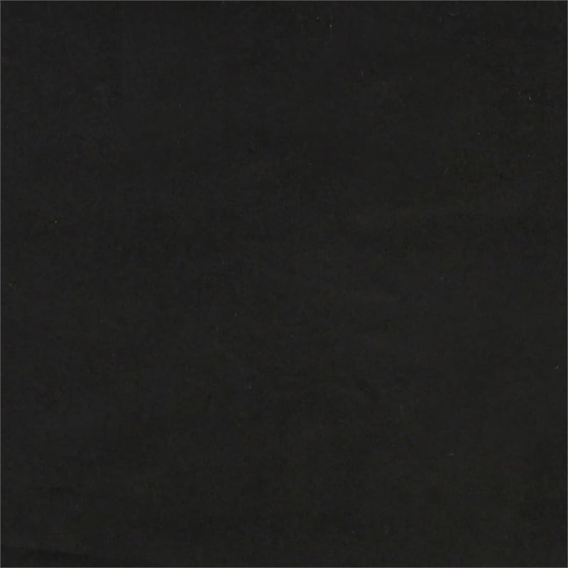 Vidaxl 2-Seater Sofa in Black Polyester