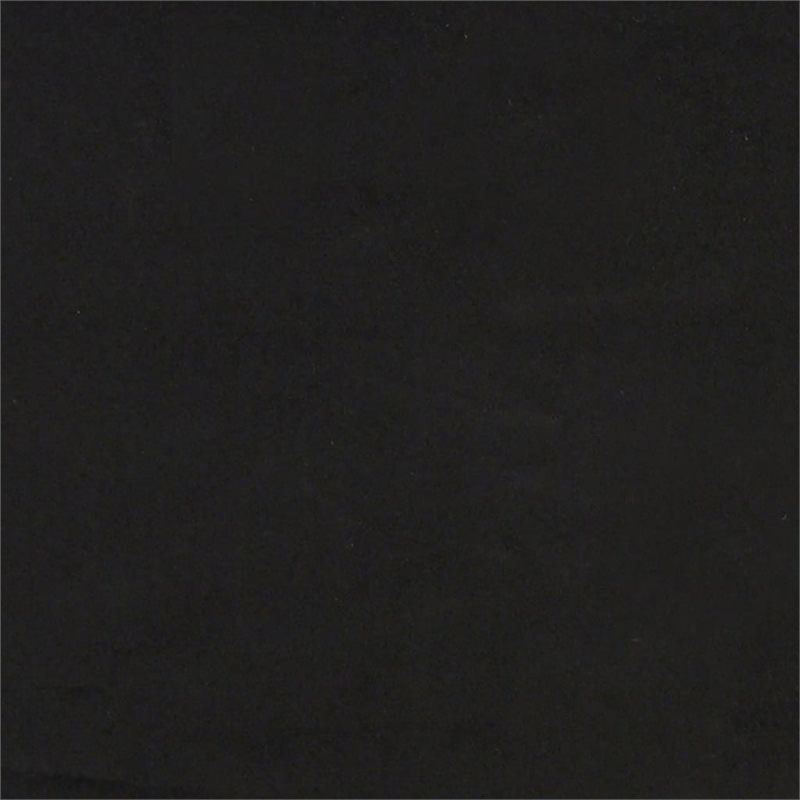 Vidaxl Metal 2-Seater Sofa in Black Velvet