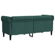Vidaxl Chesterfield Sofa in Dark Green