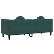 Vidaxl Sofa in Dark Green Polyester Velvet