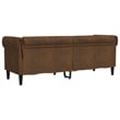 Vidaxl Chesterfield Sofa in Brown Fabric
