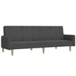 Vidaxl Wooden Frame Sofa Bed in Dark Grey