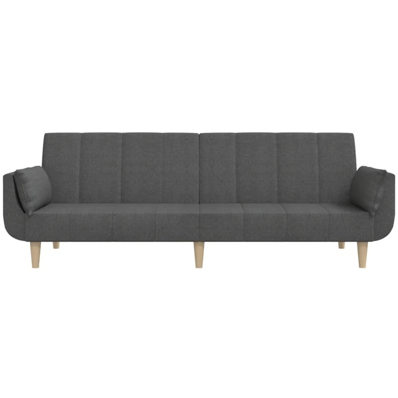 Vidaxl Sofa Bed in Dark Grey Fabric