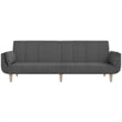 Vidaxl Sofa Bed in Dark Grey Fabric