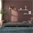 Vidaxl Metal Sofa Bed in Dark Gray Fabric