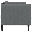 Vidaxl 2-Seater Sofa in Dark Grey Polyester