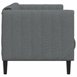Vidaxl Sofa in Dark Grey Polyester