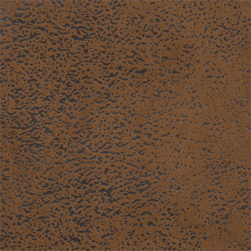 Vidaxl Single Sofa Chair in Brown Faux Suede Leather