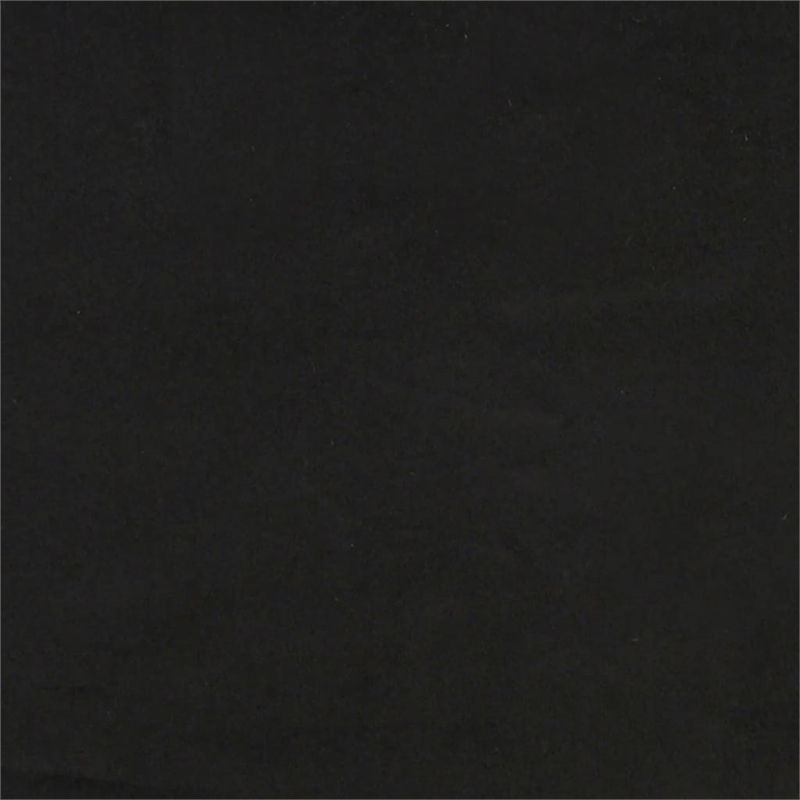 Vidaxl Chesterfield Sofa in Black Polyester Velvet