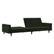 Vidaxl Standard Sofa Bed in Dark Green Velvet