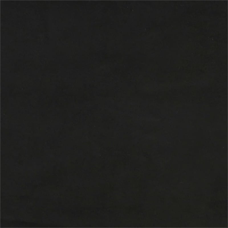 Vidaxl Medium Sofa Bed in Black Polyester Velvet