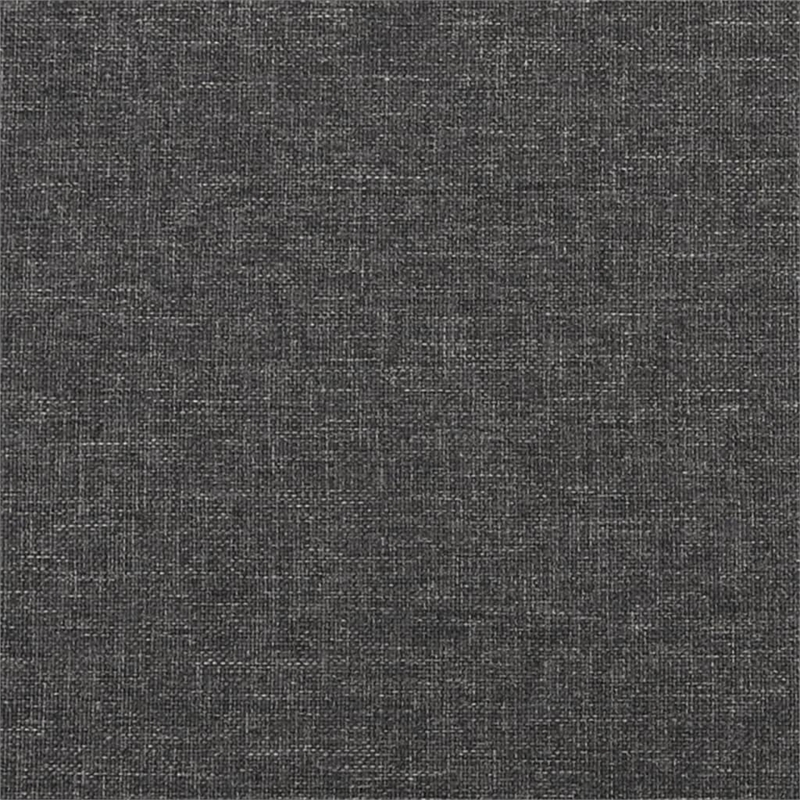 Vidaxl 2-Seater Sofa Bed in Dark Gray Polyester