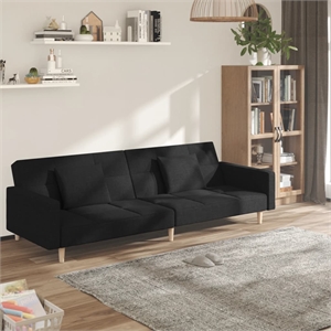 Vidaxl Sofa Bed in Black