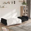 Vidaxl Sofa Bed in Black