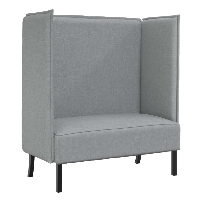 Vidaxl Highback Sofa in Light Gray