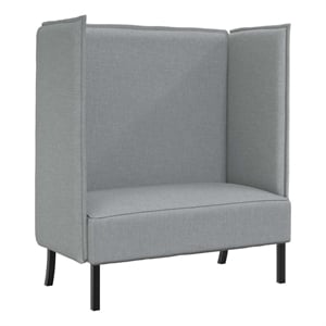 Vidaxl Highback Sofa in Light Gray