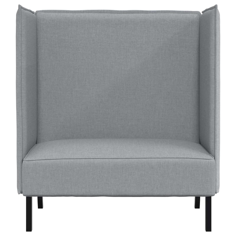 Vidaxl Highback Sofa in Light Gray