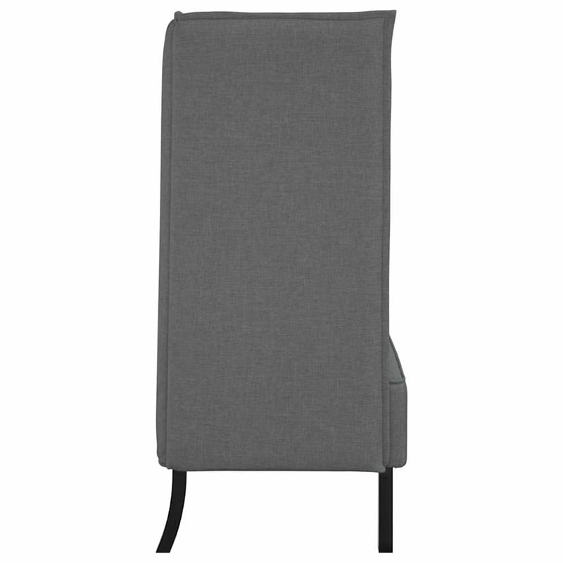 Vidaxl Highback Sofa in Dark Gray